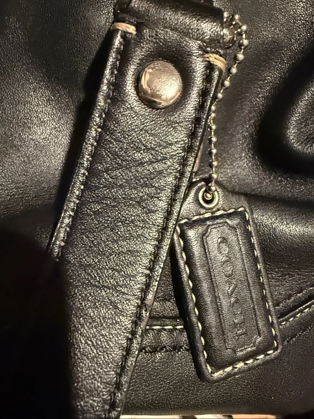Coach sophisticated black
